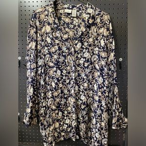 Jaclyn Smith women’s 3X top 100% Raylon used